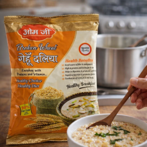 JeeOmJee Broken Wheat (Gehun Daliya) 500g